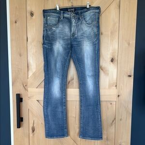 Salvage Mayhem Straight Blue Denim Jeans